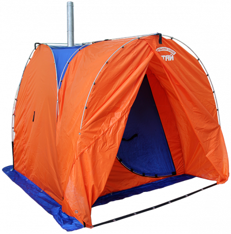 Палатка с тамбуром мобильная баня Алтай